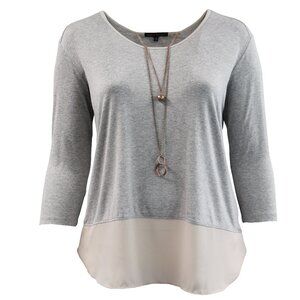 Women's Stylish Fashion Clothing Blouse Shirt Tops Tee Tunic Daily Wear Grey M L
